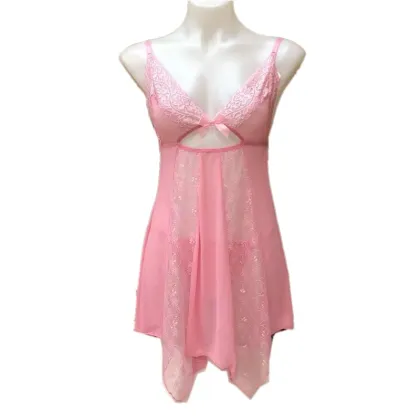 Various Color Women Plus Size Cotton Slimming Nightgown