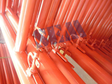 American Type Powder Coated Shoring Frames With Orange Scaffolding