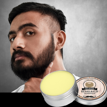 Sandalwood Beard Balm để tháo Balm Balm định hình