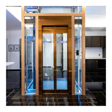 Low Price Manufacturer 4-Passenger House Lift Platform for 3rd Floor Safe Low Noise Home Elevator