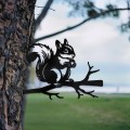 Eleganti targhe commemorative in resina con ornamenti per alberi in metallo