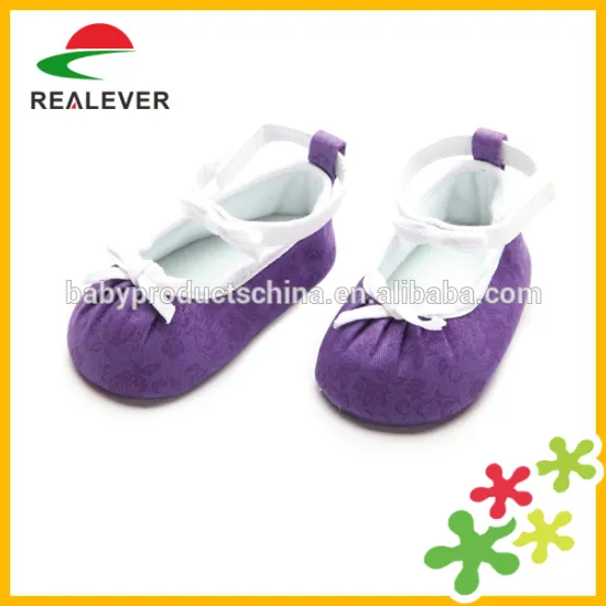 Pretty 100%cotton mary jane shoes baby prewalker shoes