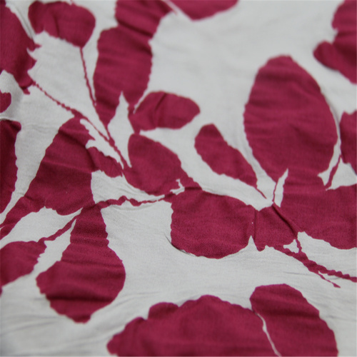 Wrinkle Cotton Voile Printed Fabric