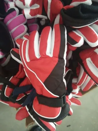 Winter ski gloves sport