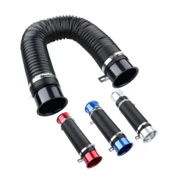 Black Universal 3INCH Extended Plastic Flexible Pipe