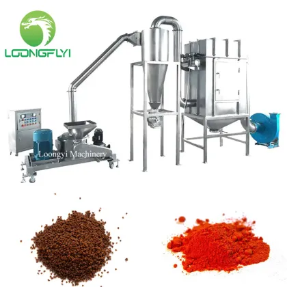 Insect cicada slough centipede grinder machine