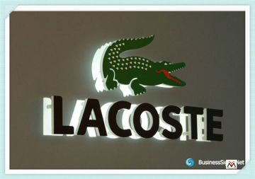 high quality !colorful acrylic logo,custom acrylic logo block with led