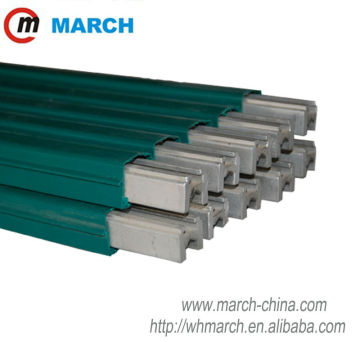 MCCBII- 315A Aluminum/stainless steel MARCH Crane rail