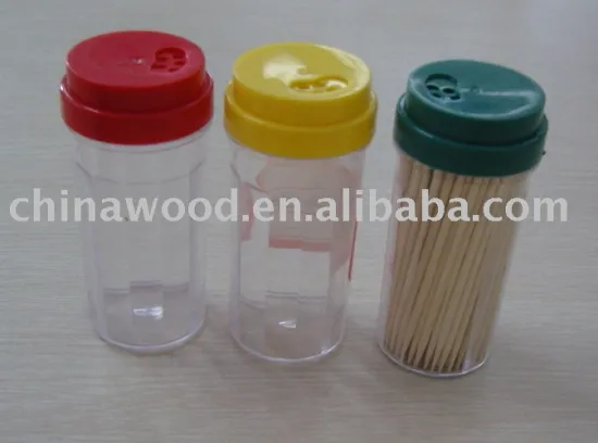 wooden toothpick --- 150pcs/PSH tube