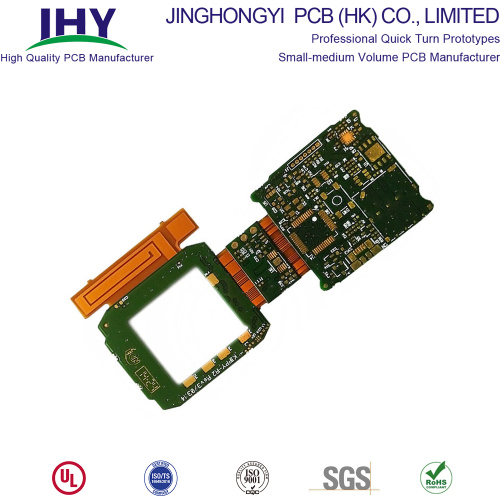 Rigid-Flexible Fr4 Flex Circuit Board Gold Plating PCB