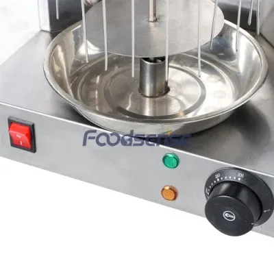 CE Meat Product Making Machines Knife Shawarma Kebab Making Electric Chicken Shawarma Machine for Sale