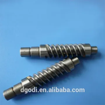 Machining Stainless Steel Marine/Sterndrive Motor Tilt Worm Shaft