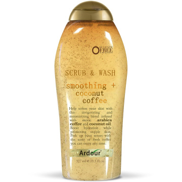 Coconut Coffee Exfoliating Body Scrub with Arabica Coffee & Coconut Oil for Dry Skin