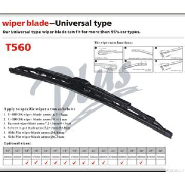Metal Wiper Blade with metal Spolier