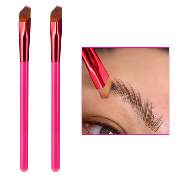 Sefudun Laminación de tinte de cejas de oro rosa al por mayor y pinceles de maquillaje plano/angulados finos - opciones de etiqueta privada disponibles