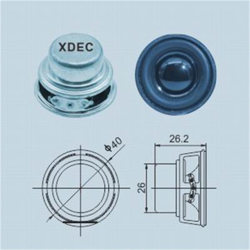 40MM 3ohm 5W Micro multimedia Speaker Unit