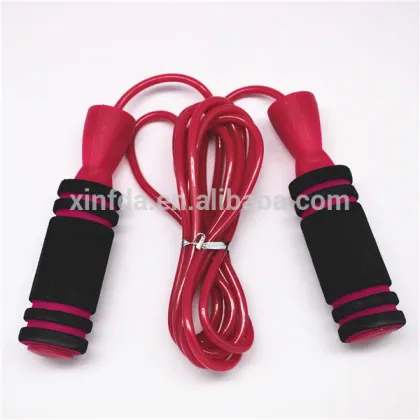 Wholesale Bearing Fitness Walmart Jump Rope With Cowhide Rope