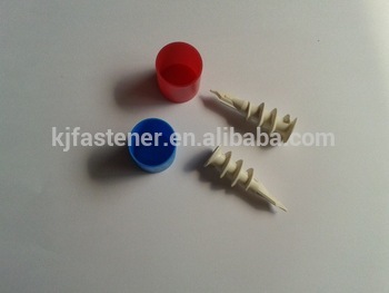 White Nylon Plastic Screw