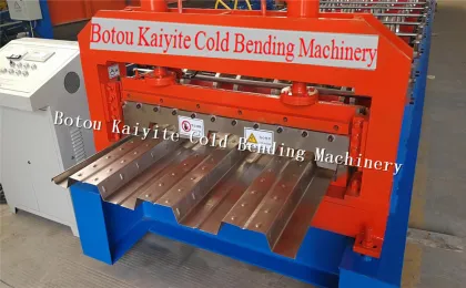 Three Waves  Floor Decker Roll Forming Machine