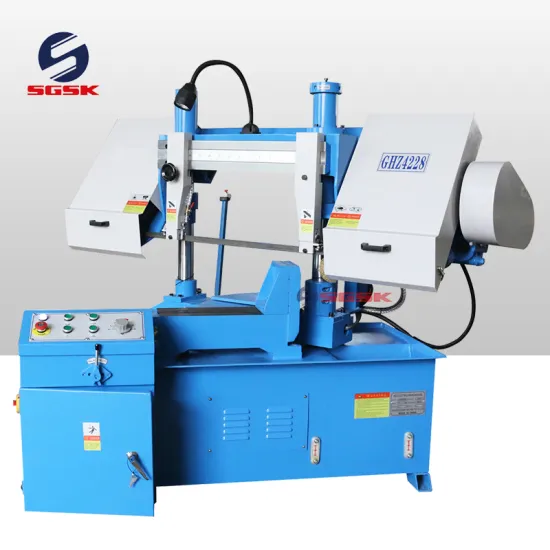GHZ4228 GHZ4230 Metal Cutting Band Saw Machine - Rotary Band Sawing Machine
