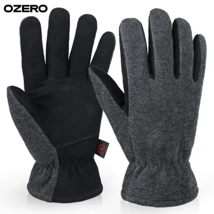 Ultra Warm OZERO Customized Biker Gloves for Motorcycle Commuting in the Cold