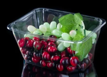 Disposable Plastic Salad/Vegetable Tub