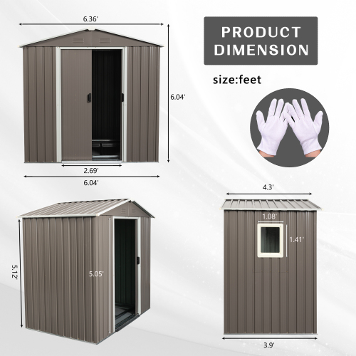 lawn mower storage shed