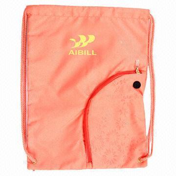 Promotional Drawstring Bag for Gifts and Shopping Purposes, OEM Services Welcomed