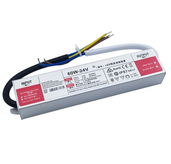Manufacturer's Direct Supply Outdoor IP67 Waterproof Adjustable LED Power Supply