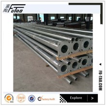 8M 10M 12 မီတာ galvanized lamp post အလင်းတိုင်တိုင်