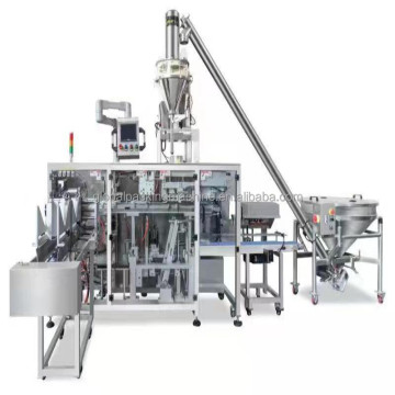 Aceitunas Auger Kraft Soudable: Aangepaste milieuvriendelijke dispenser &amp; doypack-machine voor cosmetische en drankproducten