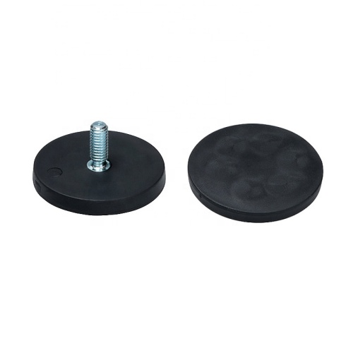 Neodymium Rubber Coating Pot with External Screw Thread