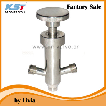 katup pengambilan sampel las stainless steel
