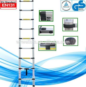 hot sale 2.9m telescopic aluminium used ladders