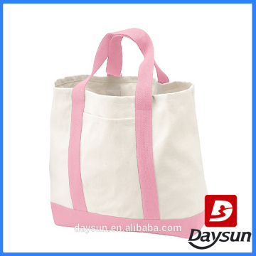 Two-tone shopping bag tote shopping handbag for women