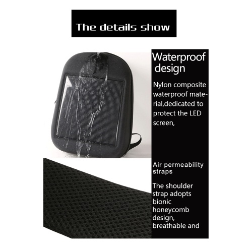 2G Mobile Outdoor Dynamic Backpack Led Display