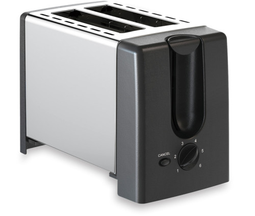 S / S Electric Bread Toaster 6 Level Browning Setting