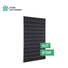 Pannelli solari HJT 570w modulo solare a scandole