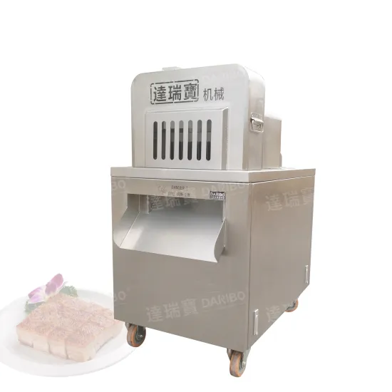 Salmon and Basa Fish Dicing Slicer for Frozen Ribs