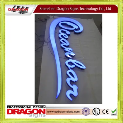 Different Style LED Channel Letter signage for Brand