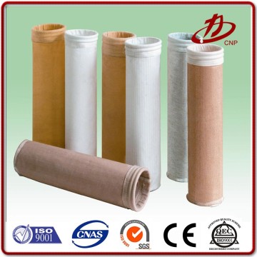 Polyester filter fabric for dust collection bag