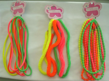 Fluorescent Elastic Bands