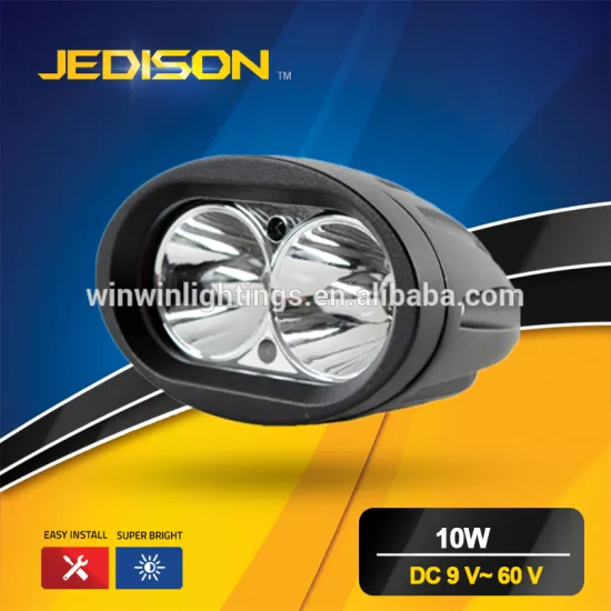 Mini auto work lamp 10W Spot Ocval led forklift warning safety light