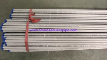 Astm A269 / Asme Sa269 Stainless Steel Tubing , Bright Annealed , Plain End , Plastic Cap Tp304 / 304l Tp316 / 316l