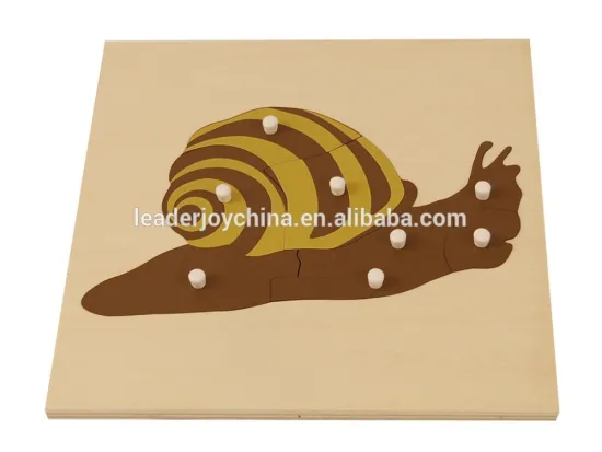 montessori toys Snail Puzzle
