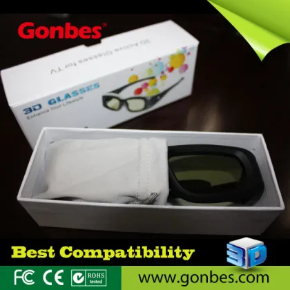 3D TV Glasses for Panasonic/Sony/Samsung/LG TV
