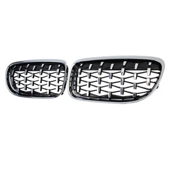 Chrome Front Kidney Grill for BMW 3 Series E90 09-12 Diamond Grille