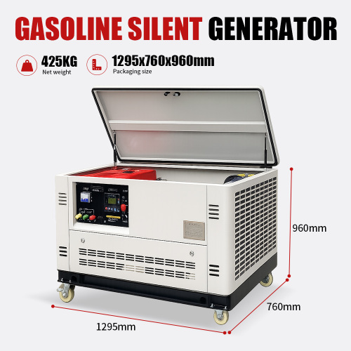 Generador de gasolina AVR silencioso de 25 kW