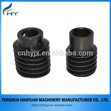 high quality precise black coated steel gear worm cheap price