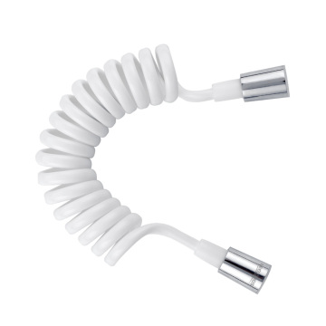 High Quality White Plastic PU Flexible Shower Hose (1m/1.2m/1.5m)